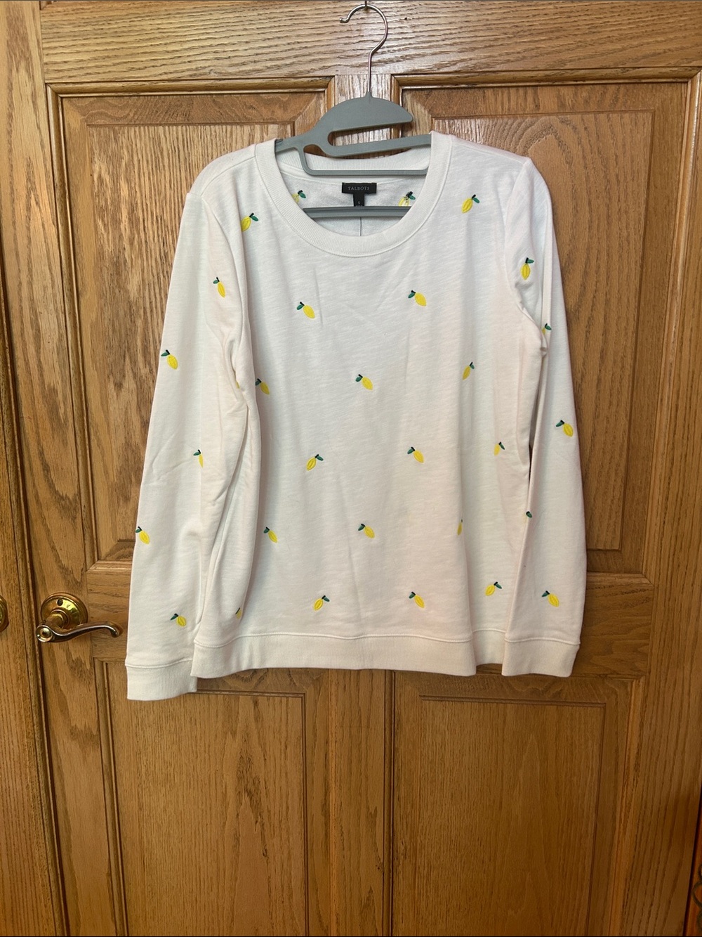 NWT Talbots Lemon Top